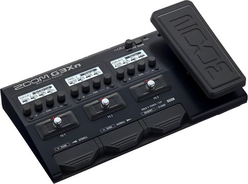 Zoom G3Xn Guitar Multi-Effects Processor with Expression Pedal, With 70+ Built-in Effects, Amp Modeling, Stereo Effects, Looper, Rhythm Section, Tuner in Saudi Arabia