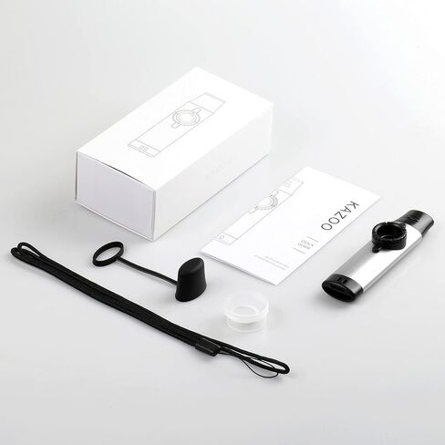 كازو معدني عالي الأداء من MEELAND Kazoo مناسب للاستخدام مع الجيتارات والقيثارة وغيرها من الأدوات، مكان سهل تعلم الآلات الموسيقية kazoo /5 مزامير بديلة تتضمن/أزرق (فضي) in Kuwait