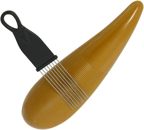 Ciieeo Guiro Lp Salsa Guiro Latin Percussion Instrument Shaker Training Tool with Scraper Noisemaker Musical Early Education Learning for Party Plastic Guiro Lp in Saudi Arabia