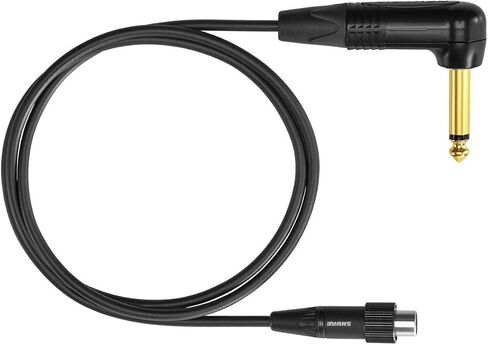 Shure WA303 2' Standard Guitar Cable with 1/4" Connector on Each End (Pack of 2) in Saudi Arabia