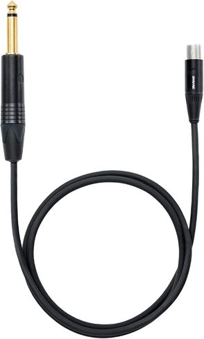 كابل محول ميكروفون بطول 4 أقدام من Shure WA310، موصل صغير ذو 4 سنون (TA4F) إلى موصل XLR(F) in Kuwait