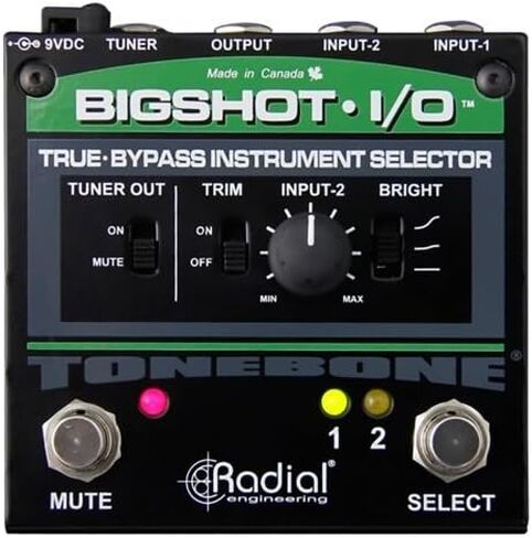 Radial BigShot I/O True Bypass Selector Switch in Saudi Arabia
