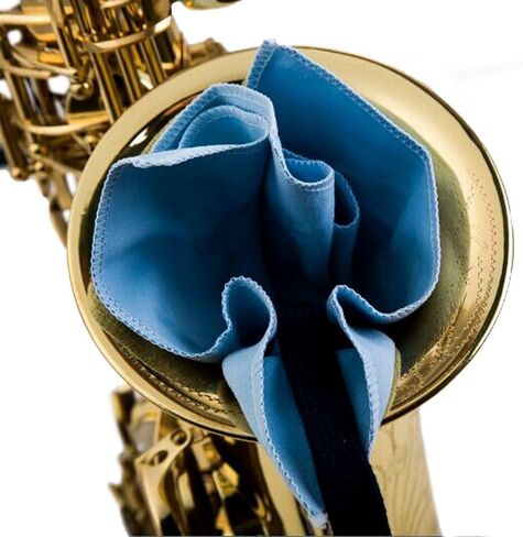 أداة تنظيف Andoer Saxophone Sax، فرشاة قماش، وسادة مسند الإبهام، مجموعة تنظيف حقيبة القصب in Kuwait