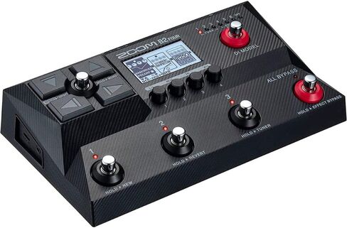 مجموعة مكبرات الصوت Zoom B2 الأربعة ودواسة محاكي FX مع سماعة رأس Polse Studio، و12 قطعة جيتار من Fender، وكابل أدوات Kopul 10 بوصات ووصلة Hosa 6 بوصة Pro (1/4 بوصة) in Saudi Arabia
