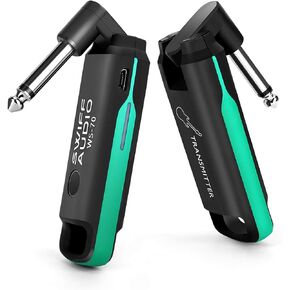 Kapama Imports SWIFF WS-70 جهاز إرسال واستقبال جيتار لاسلكي - نظام جيتار لاسلكي - زمن وصول منخفض وإعادة إنتاج الصوت العالي - ميكروفون جيتار مع بطارية ليثيوم مدمجة قابلة لإعادة الشحن in Kuwait