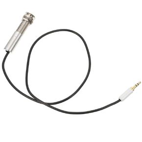 EXCEART Guitar Pickup Cable Piezo Cable Endpin Output Jack Guitar Adapter Stereo Instrument Cable 600mm (Black) in Saudi Arabia