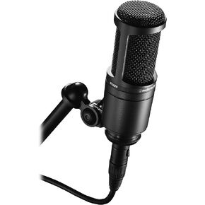 Audio-Technica AT2020 Cardioid Condenser Studio Microphone, Black (Renewed) in Saudi Arabia