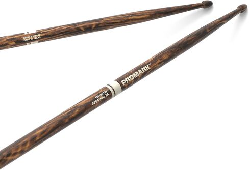 ProMark Drum Sticks - Rebound 5A Drumsticks - FireGrain For Playing Harder, Longer - No Excess Vibration - Lacquer Finish, Acorn Tip, Hickory Wood - Drum Sticks Set - Buy 3 Pairs Get 1 Free in Saudi Arabia