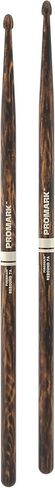 ProMark Drum Sticks - Rebound 5A Drumsticks - FireGrain For Playing Harder, Longer - No Excess Vibration - Lacquer Finish, Acorn Tip, Hickory Wood - Drum Sticks Set - Buy 3 Pairs Get 1 Free in Saudi Arabia