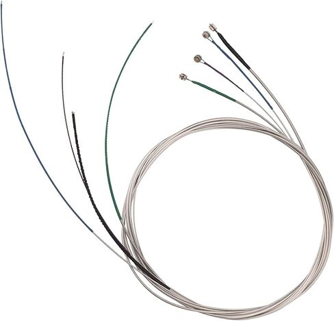 مجموعة عالمية من سلسلة التشيلو LUTER 4/4 سلسلة فضية كلاسيكية (ADGC) قلب فولاذي مع رأس كروي مطلي بالنيكل لأداة التشيلو in Kuwait