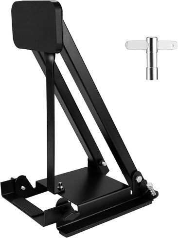 ضمادات عملية تشكاهازو باس الطبل، دواسة باس قابلة للطي للتدريب - شعور حقيقي عالي الكثافة مطاط الارتداد in Kuwait