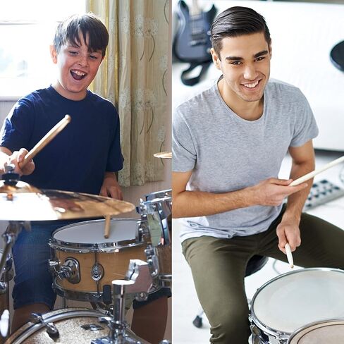 ضمادات عملية تشكاهازو باس الطبل، دواسة باس قابلة للطي للتدريب - شعور حقيقي عالي الكثافة مطاط الارتداد in Kuwait