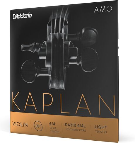 D'Addario Kaplan Amo Violin String - Single A String - KA312 4/4M - Violin Strings - 4/4 Scale, Medium Tension in Kuwait