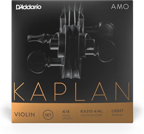 D'Addario Kaplan Amo Violin String - Single A String - KA312 4/4M - Violin Strings - 4/4 Scale, Medium Tension in Kuwait