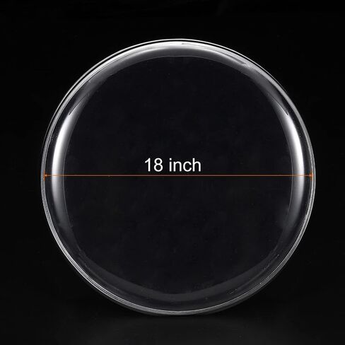 MECCANIXITY 6 Inch Drum Head Drum Skin Sound Controlled PET Material, Transparent in Saudi Arabia