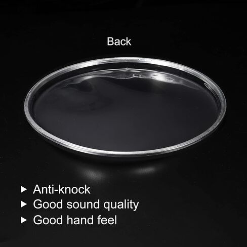 MECCANIXITY 6 Inch Drum Head Drum Skin Sound Controlled PET Material, Transparent in Saudi Arabia