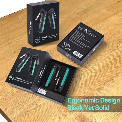 Kapama Imports SWIFF WS-70 جهاز إرسال واستقبال جيتار لاسلكي - نظام جيتار لاسلكي - زمن وصول منخفض وإعادة إنتاج الصوت العالي - ميكروفون جيتار مع بطارية ليثيوم مدمجة قابلة لإعادة الشحن in Kuwait