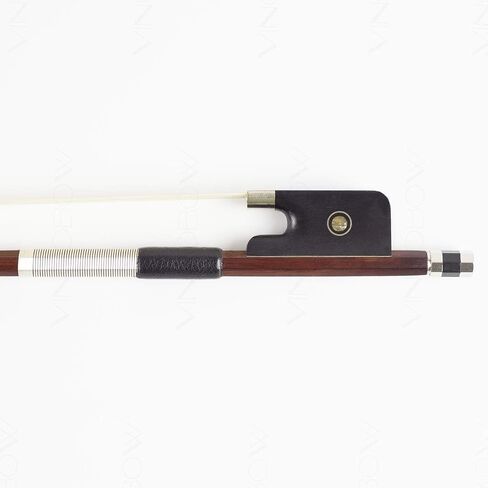 Brazilwood Round Stick Shape Viola Bow 4/4 Size 310M VINGOBOW Advanced Level Parisian Eyes Ebony Frog Well Balanced Sweet Sound Natural Horse Hair in Saudi Arabia