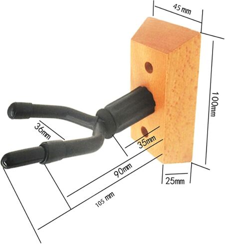 حامل يثبت على الحائط للكمان من الخشب الصلب (مع مسامير)، مناسب للكمان والكمان in Kuwait