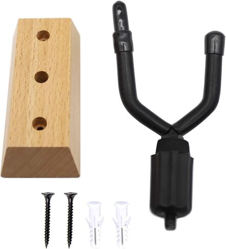 حامل يثبت على الحائط للكمان من الخشب الصلب (مع مسامير)، مناسب للكمان والكمان in Kuwait