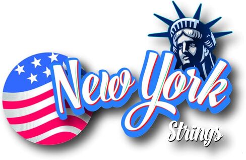 New York Strings NYSC20 أوتار جيتار كلاسيكية نايلون شفاف مطلي بالفضة - توتر متوسط ​​- ابتكار - جودة - The New York Strings هي سيمفونية من الأوتار - صُنع في الولايات المتحدة الأمريكية in Kuwait