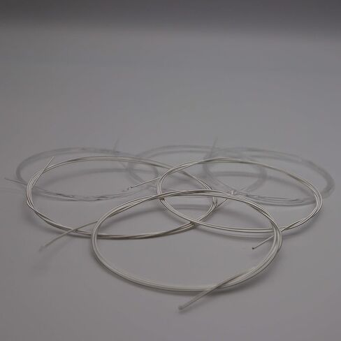 New York Strings NYSC20 أوتار جيتار كلاسيكية نايلون شفاف مطلي بالفضة - توتر متوسط ​​- ابتكار - جودة - The New York Strings هي سيمفونية من الأوتار - صُنع في الولايات المتحدة الأمريكية in Kuwait