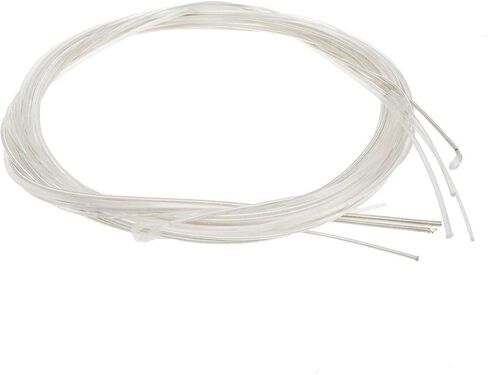 مجموعتين كاملتين من أوتار الجيتار الصوتية الكلاسيكية من بيسباي، 6 قطع من أوتار الجيتار المطلية بالفضة و6 قطع من أوتار النايلون، 6 أوتار لكل مجموعة in Kuwait