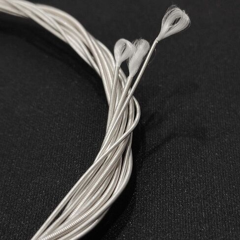 مجموعتين كاملتين من أوتار الجيتار الصوتية الكلاسيكية من بيسباي، 6 قطع من أوتار الجيتار المطلية بالفضة و6 قطع من أوتار النايلون، 6 أوتار لكل مجموعة in Kuwait