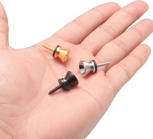 يتضمن جزء حزام الجيتار من كانومو 3 أزواج من دبابيس نهاية حزام الجيتار و3 أزواج من مكعبات حزام الجيتار المطاطي، متعدد الألوان (رأس مسطح) in Kuwait