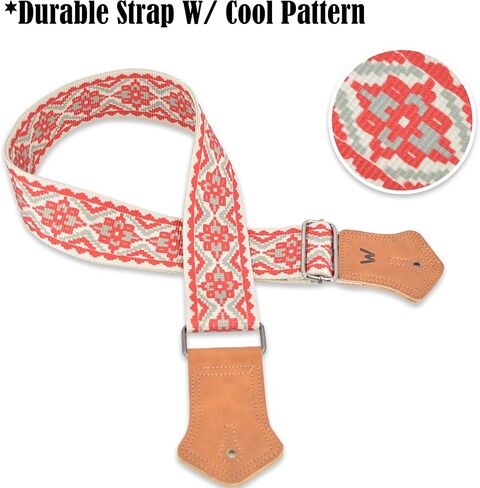 حزام جيتار قطني عتيق، حزام جيتار متين من القطن، حزام جيتار صوتي، حزام جيتار كهربائي، حزام جيتار باس، أحزمة جيتار صوتية، أحزمة جيتار كهربائية، حزام جهير، حزام جيتار للأطفال in Kuwait