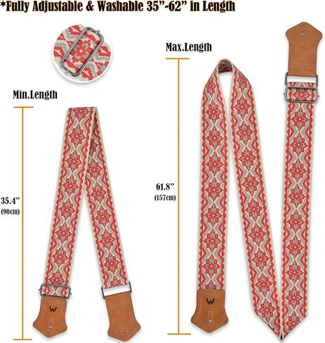 حزام جيتار قطني عتيق، حزام جيتار متين من القطن، حزام جيتار صوتي، حزام جيتار كهربائي، حزام جيتار باس، أحزمة جيتار صوتية، أحزمة جيتار كهربائية، حزام جهير، حزام جيتار للأطفال in Kuwait