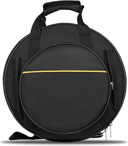 Snare Drum Case - 7.9" x 15.7" (Height x Diameter) - Qozabualy Waterproof Thickened Snare Bag with Adjustable Straps Fits 13/14 in Snare Drum, Drum Cases for Gigs, Marching Band in Kuwait