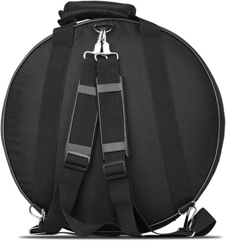 Snare Drum Case - 7.9" x 15.7" (Height x Diameter) - Qozabualy Waterproof Thickened Snare Bag with Adjustable Straps Fits 13/14 in Snare Drum, Drum Cases for Gigs, Marching Band in Kuwait