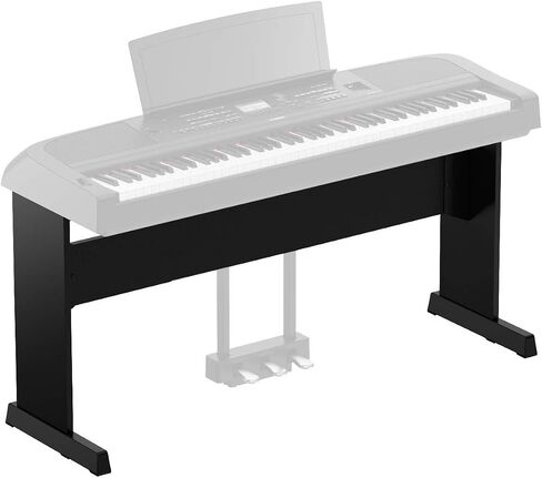 Yamaha L300B Furniture Stand for DGX670B Weighted Digital Piiano, Black in Saudi Arabia