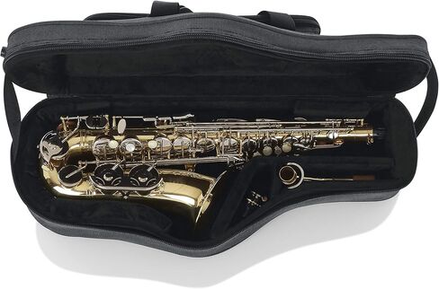 Gator Cases Lightweight Polyfoam Alto Saxophone Case wth Mouthpeice Storage; (GL-ALTOSAX-MPC) in Kuwait