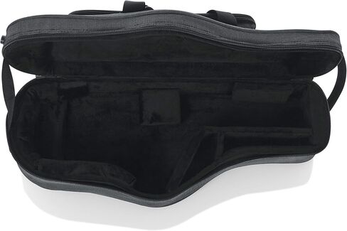 Gator Cases Lightweight Polyfoam Alto Saxophone Case wth Mouthpeice Storage; (GL-ALTOSAX-MPC) in Kuwait