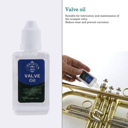 مجموعة تنظيف العناية الروشيكس ترومبيت/كورنيت مجموعة الصيانة الكاكي وزيت الصمام، شحم انزلاق، فرشاة مرنة، فرشاة صمام، فرشاة للفم، دهن الفلين، قطعة قماش تنظيف وأكثر من ذلك in Kuwait