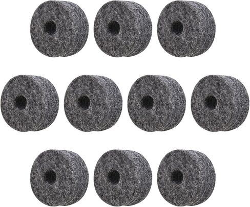 10 قطعة طبل الإطار الصنج لوحة قطن 15 مللي متر سميكة ورأى غسالة كم وسادة سوداء مركز ثقب 10 مللي متر/0.39 بوصة in Saudi Arabia