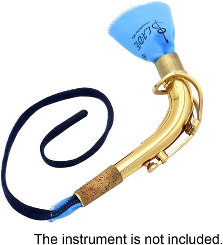 قماش تنظيف Andoer كلارينيت Piccolo Flute Sax Saxphone للأنابيب الداخلية (أزرق) in Saudi Arabia