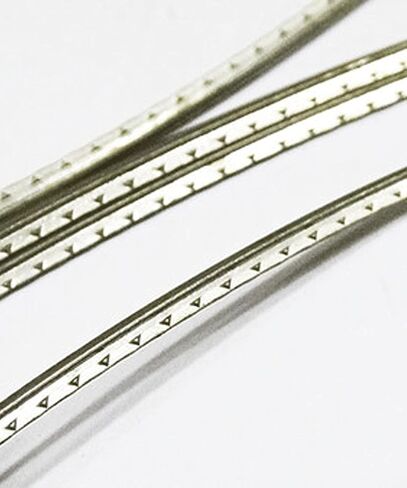 أسلاك HengYee للجيتار 2.7 مم أسلاك نحاسية متوافقة مع استبدال لوحة أصابع الجيتار الكهربائي أو الصوتي من Fender Gibson. in Kuwait