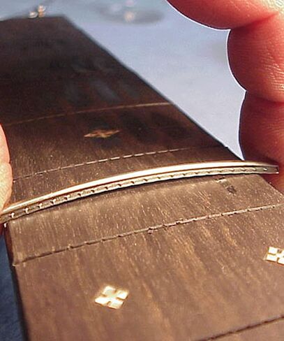 أسلاك HengYee للجيتار 2.7 مم أسلاك نحاسية متوافقة مع استبدال لوحة أصابع الجيتار الكهربائي أو الصوتي من Fender Gibson. in Kuwait