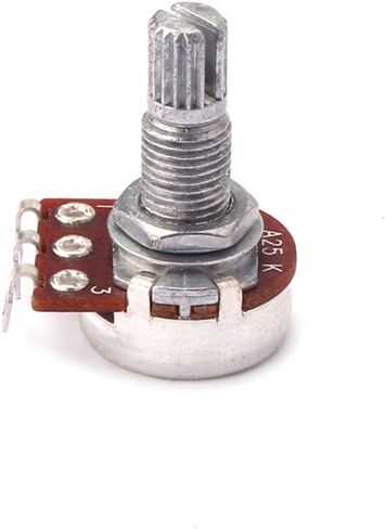 جهاز قياس الجهد للجيتار بعمود مقسم طويل مخرش A25K من Healifty للتحكم في مستوى الصوت والنغمة in Kuwait