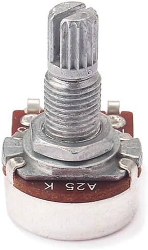 جهاز قياس الجهد للجيتار بعمود مقسم طويل مخرش A25K من Healifty للتحكم في مستوى الصوت والنغمة in Kuwait