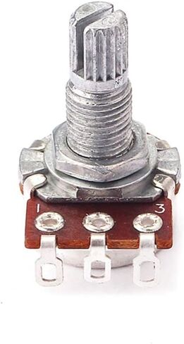 جهاز قياس الجهد للجيتار بعمود مقسم طويل مخرش A25K من Healifty للتحكم في مستوى الصوت والنغمة in Kuwait