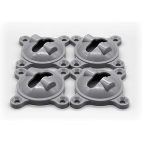 The ORIGINAL Tonal Accessory Mount for a DIY Tonal Shelf - Tonal Accessory Storage - includes Tonal Clips/Mounts/Hooks, Screws, Instructions - Shelf NOT Included