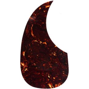 Musiclily Left Handed Oversize Acoustic Guitar Self-adhesive Pickguard for Martin D28 Style Guitar, Black in Saudi Arabia