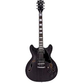 Redid Semi-Hollow Body F-Hole Electric Guitar with Matte Finish, Sapele Veneer, Canadian Maple Neck, and Humbucker Pickups (Gray) in Kuwait