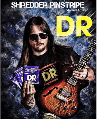 DR Strings Electric Guitar Strings, Hi-Beam, Hex Core 10-46 in Saudi Arabia