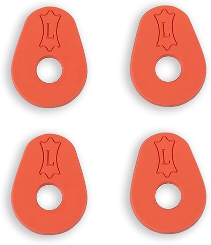 Levy's Leathers Orange Stretchy Rubber Guitar Strap Locks 4 Pack in Saudi Arabia
