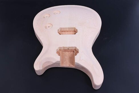1set guitar kit Guitar neck 22fret 24.75inch Guitar Body Mahogany Maple Cap Dot inlay set in DIY in Saudi Arabia